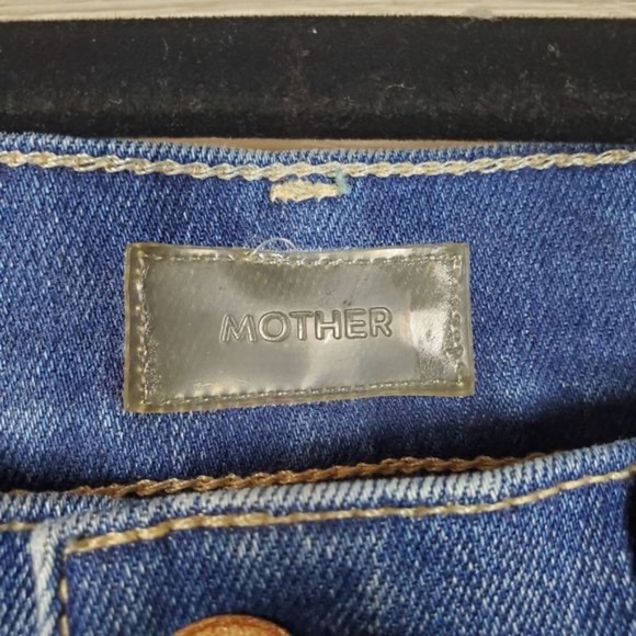 Mother The Vamp Skinny Ankle Jean's Size 24 - Picture 4 of 6